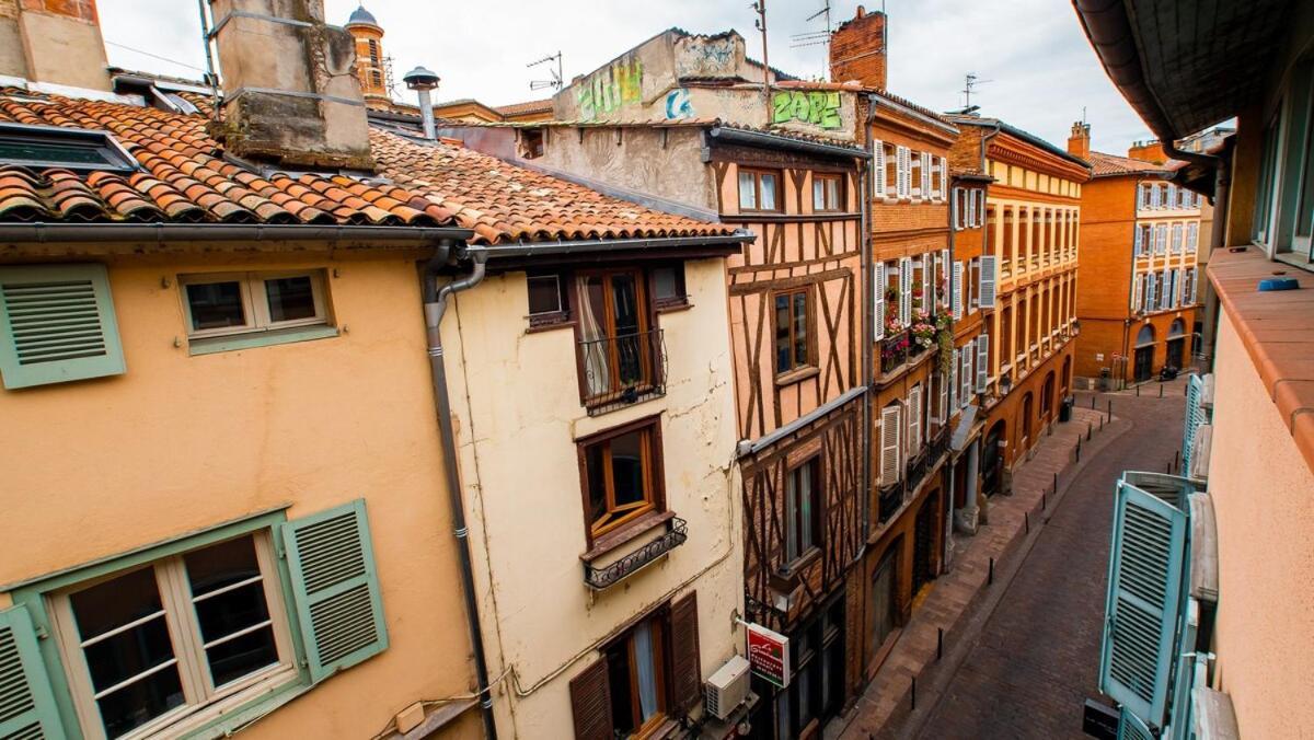 Апартаменты Loft Sous Les Toits Lumineux - Capitole-Daurade-Esquirol - Wifi Тулуза Экстерьер фото