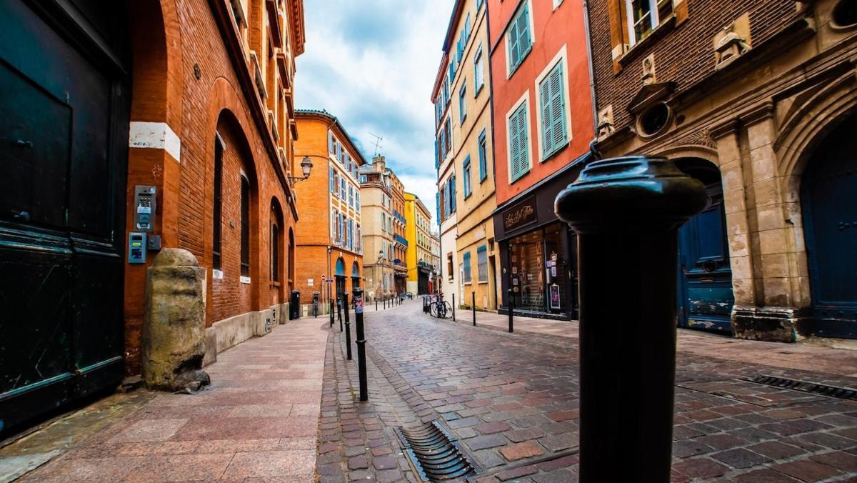 Апартаменты Loft Sous Les Toits Lumineux - Capitole-Daurade-Esquirol - Wifi Тулуза Экстерьер фото